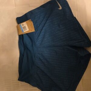 Nike Women's Dark Blue Athletic Shorts